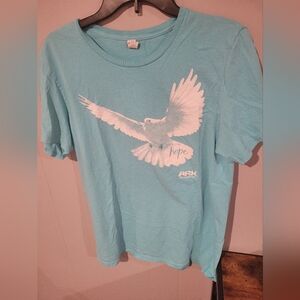 Fruit of the Loom Sky Blue Bird Tee